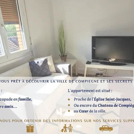 L'ensoleillé de Compiègne - Lumineux&Spacieux Extérieur photo